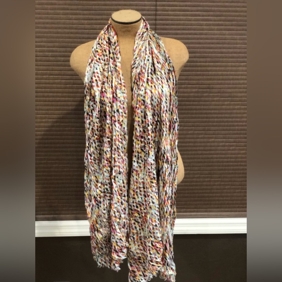 The Limited multi colored scarf - Picture 1 of 2